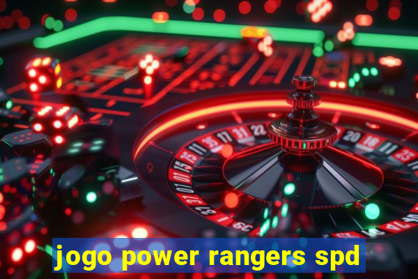 jogo power rangers spd